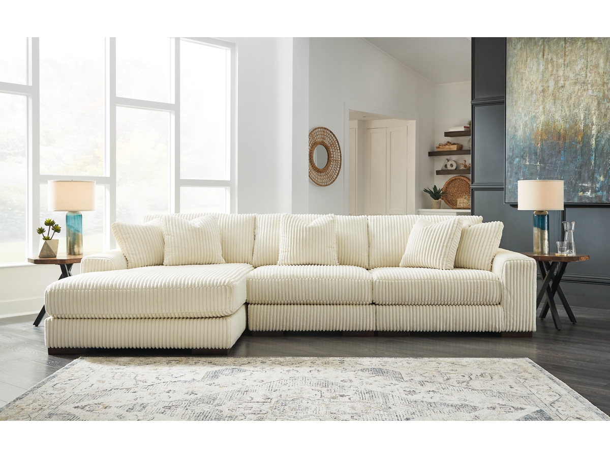 そふぃ Lindyn 3-Piece Modular Sofa with Chaise | Ashley
