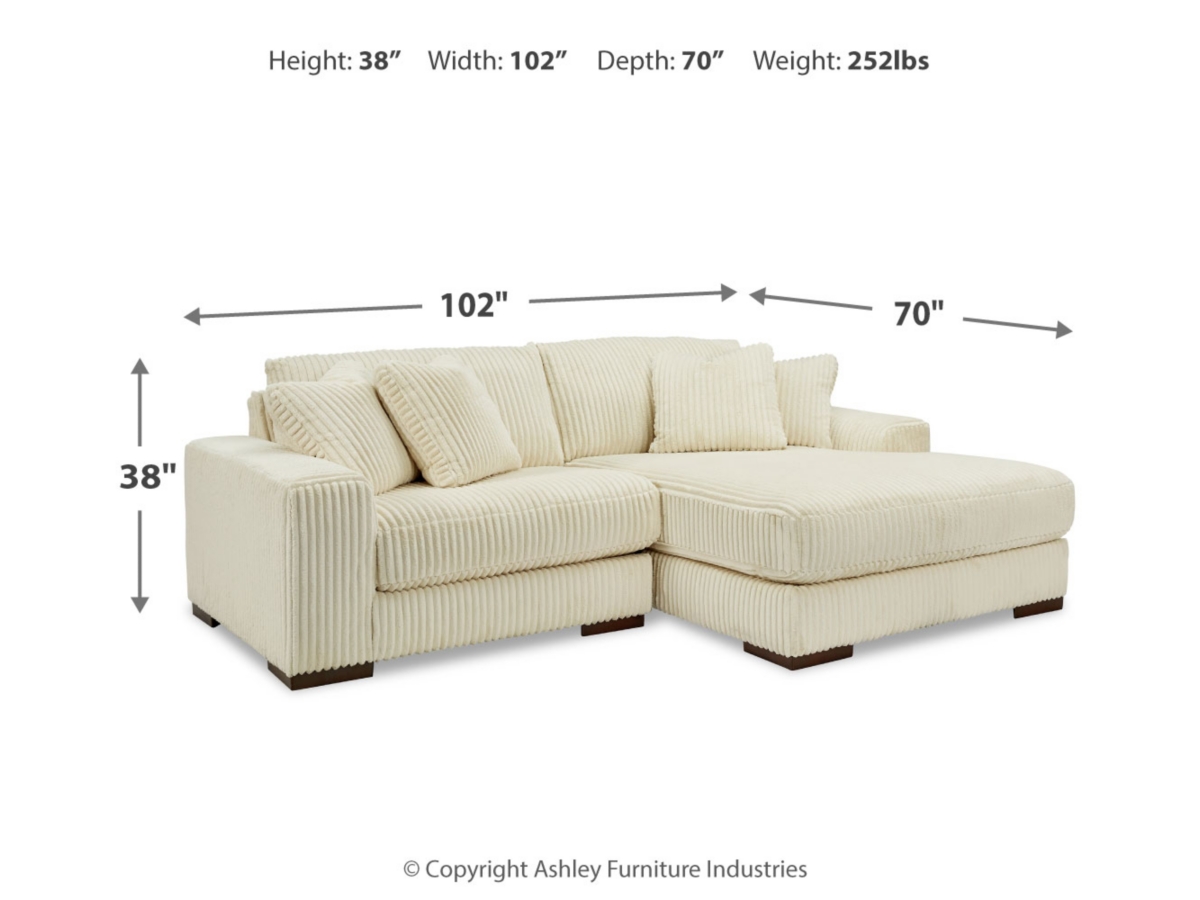 Lindyn 2 Piece Sectional with Chaise