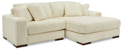 Lindyn 2-Piece Sectional with Chaise, Ivory, large
