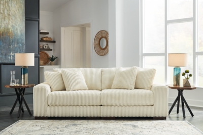 APK-21104-2P Lindyn 2-Piece Modular Loveseat, Ivory sku APK-21104-2P