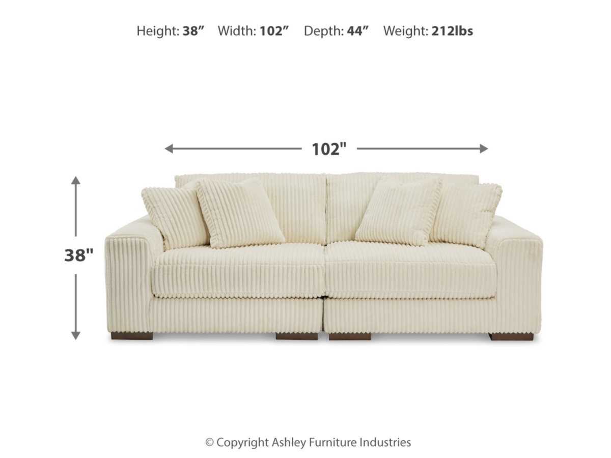 Lindyn 2-Piece Modular Loveseat | Ashley