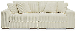 Lindyn 2-Piece Sectional Sofa, Ivory, large
