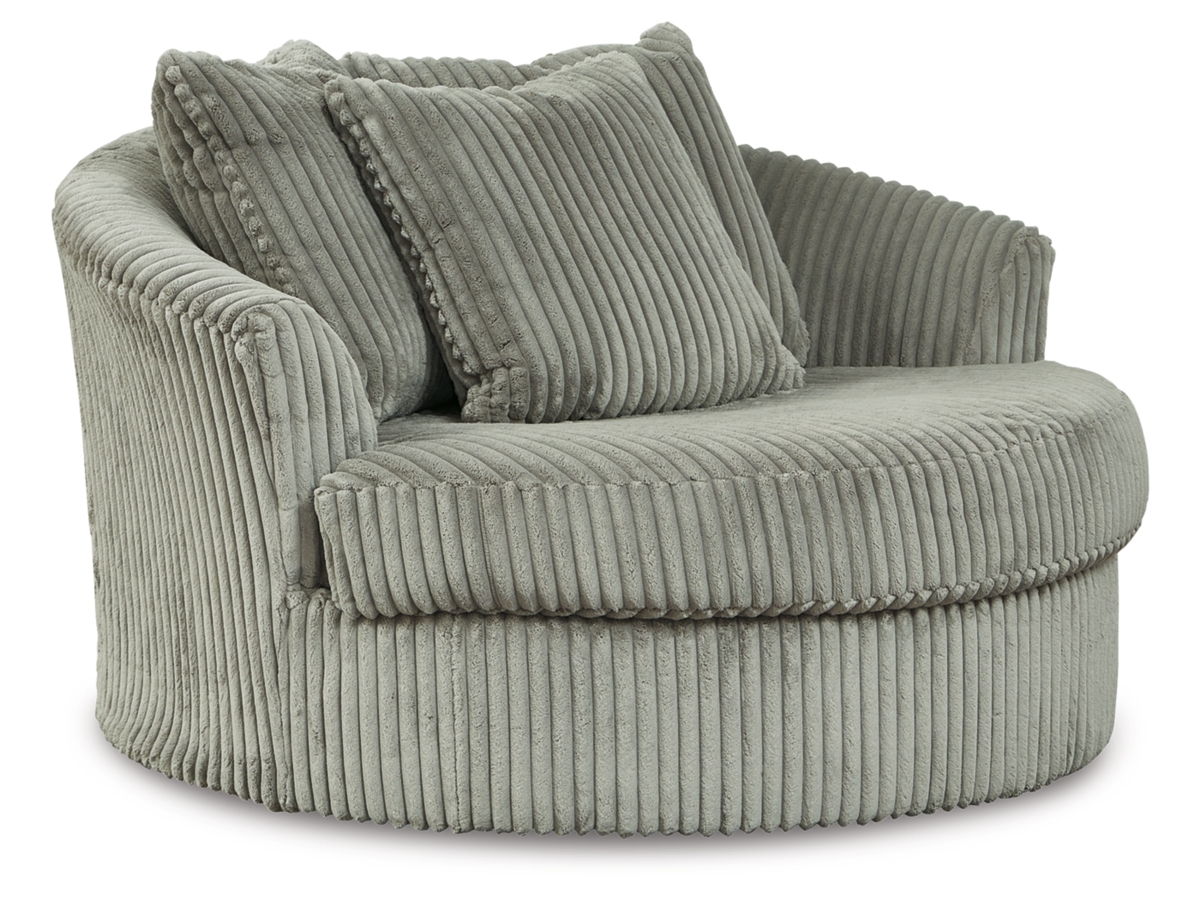Lindyn Oversized Swivel Accent Chair
