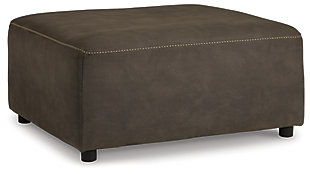 Allena Oversized Accent Ottoman, , large