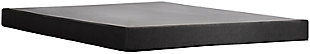 Tempur Queen Low Profile Flat Foundation, Gray/Black, large