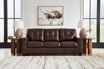 2170638 Santorine Sofa Leather, Dark Brown sku 2170638