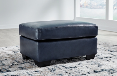 Santorine Ottoman, Ocean, rollover