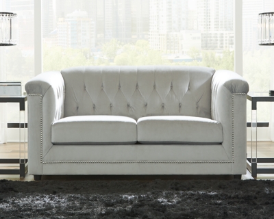 Josanna Loveseat, Gray