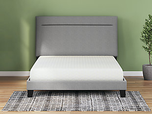 When it comes to your comfort, discover this 8-inch king mattress. Its memory foam contours to your body, delivering amazing support, pressure relief and comfort. The memory foam layer is supported by a thick layer of firm support foam. This helps reduce motion transfer so you and your partner can enjoy an undisturbed sleep. This mattress arrives in a box for easy setup. Foundation/box spring available, sold separately.Comfort level: medium | Memory foam layer | Thick firm support foam | Stretch knit cover | 10-year non-prorated warranty | Note: Purchasing mattress and foundation from two different brands may void warranty; see warranty for details | Foundation/box spring sold separately | State recycling fee may apply | Mattress ships in a box; please allow 48 hours for your mattress to fully expand after opening