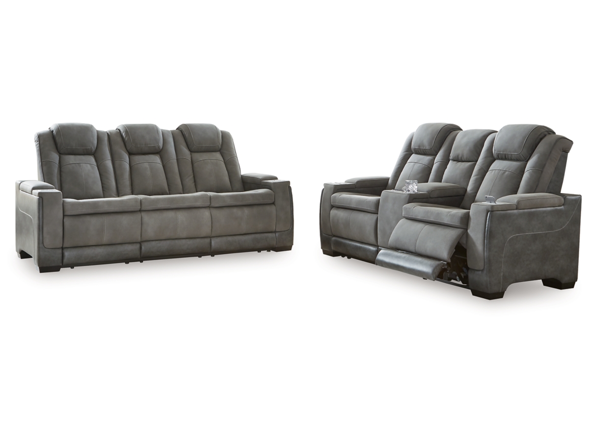 Next-Gen Durapella Performance Fabric Dual Power Reclining Sofa