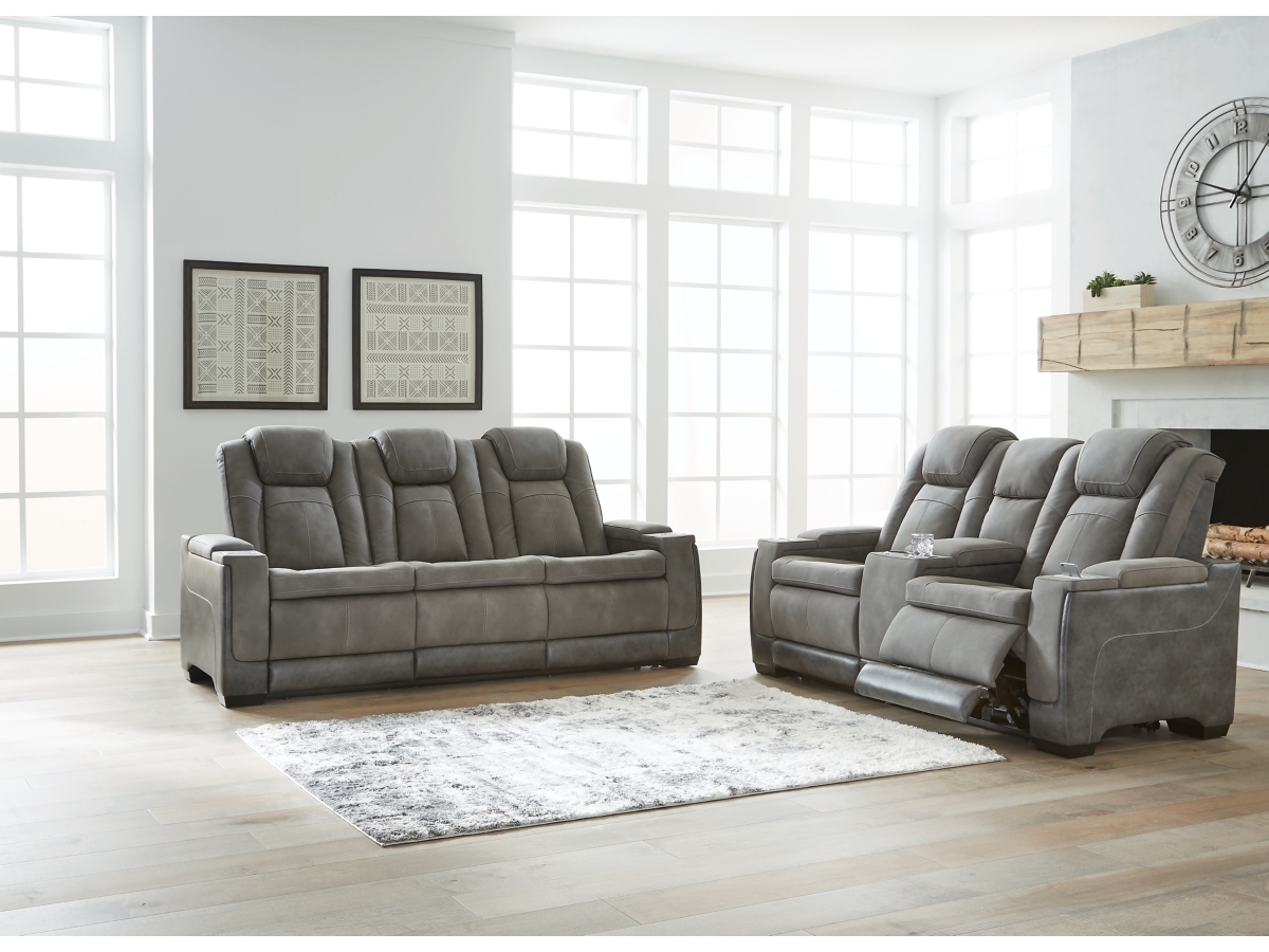 Next-Gen Durapella Performance Fabric Dual Power Reclining Sofa