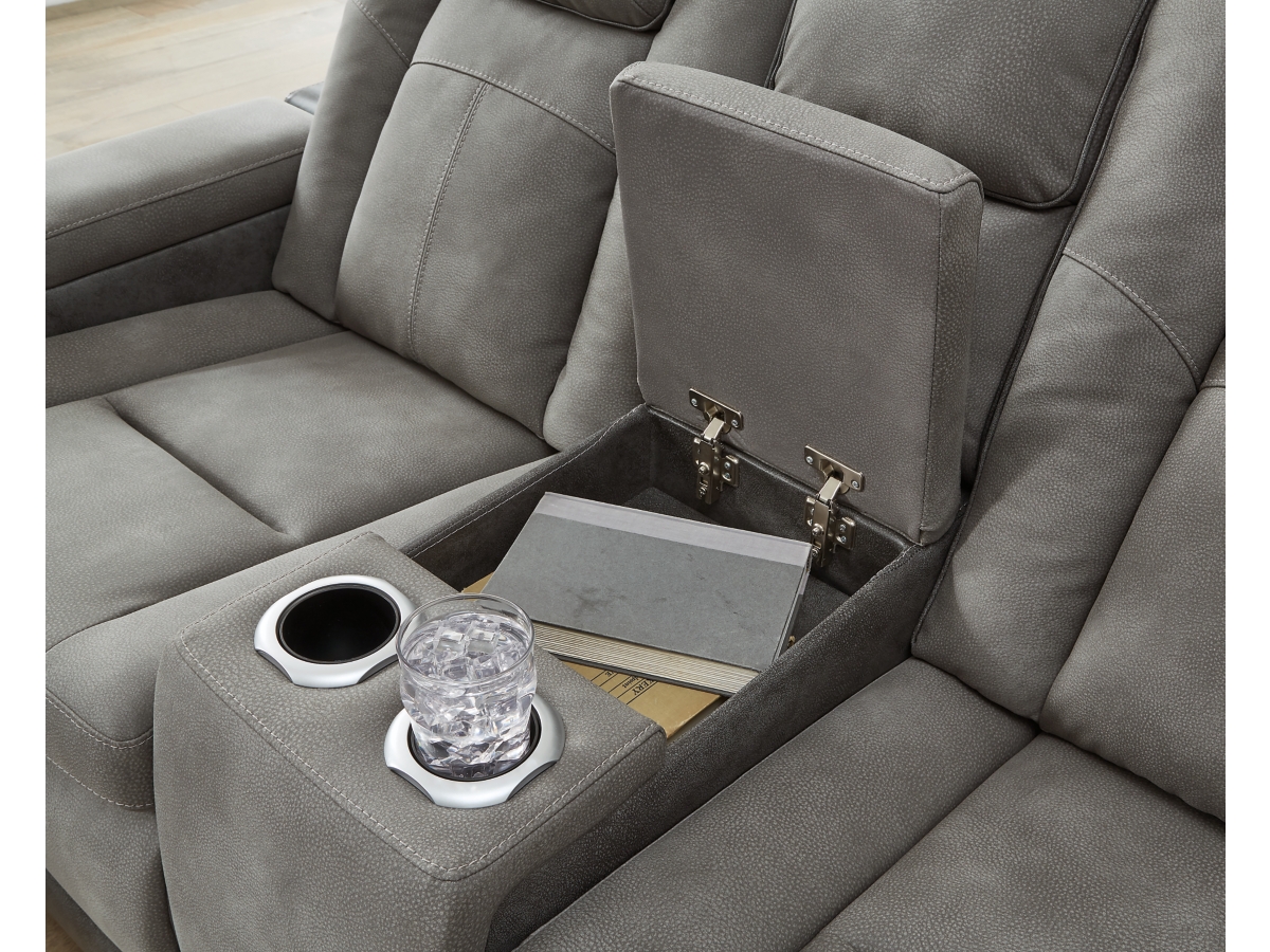 Next-Gen DuraPella Performance Fabric Dual Power Reclining