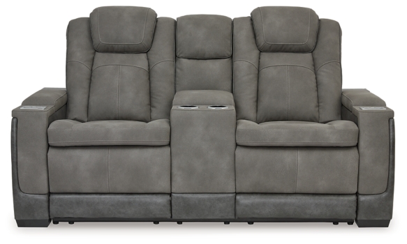 Next-Gen DuraPella Power Reclining Loveseat with Console Image