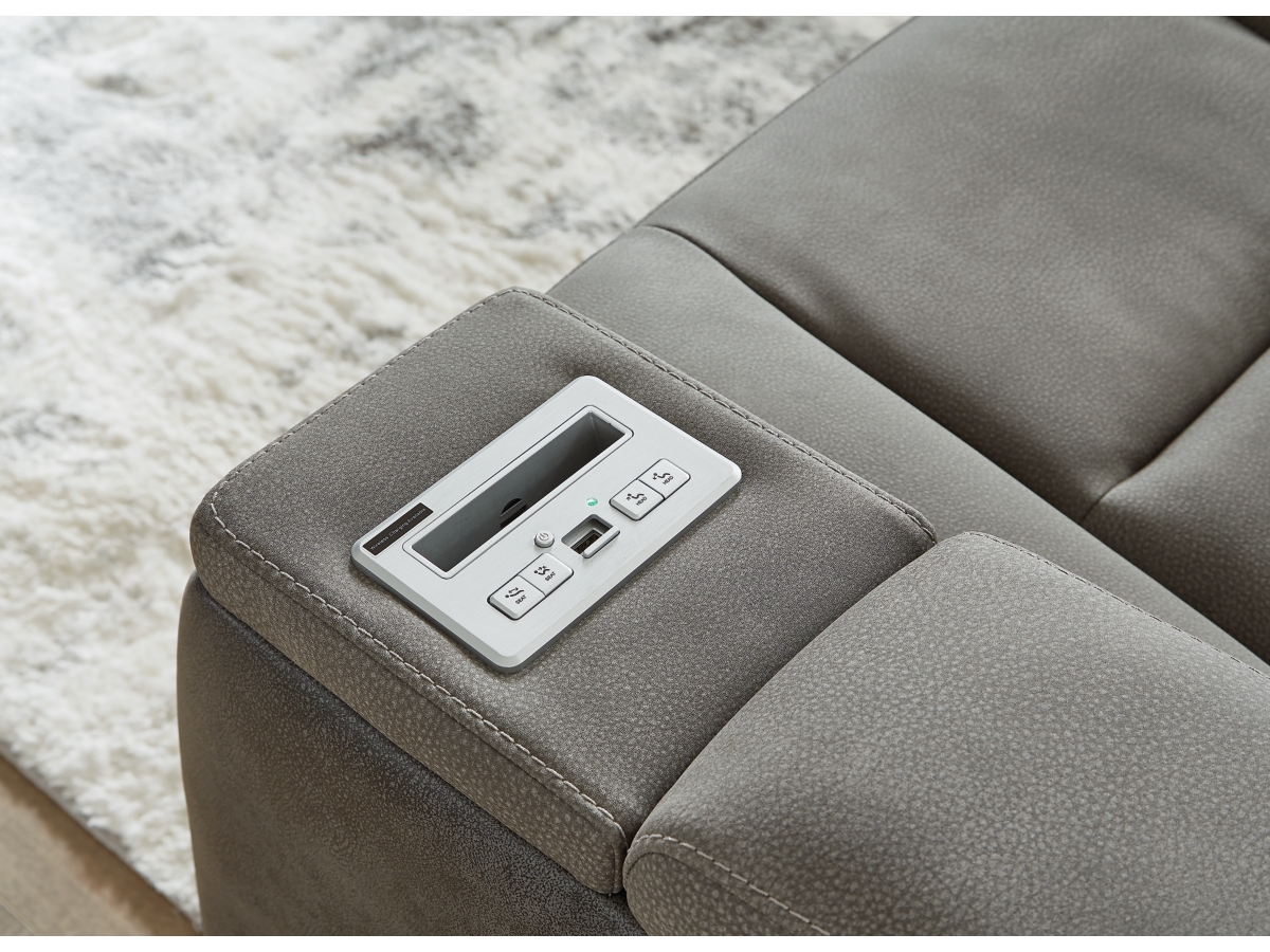 Next-Gen DuraPella Performance Fabric Dual Power Reclining