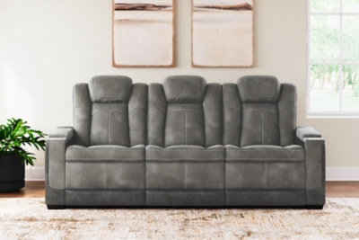 Next-Gen DuraPella Power Reclining Sofa, Slate, rollover