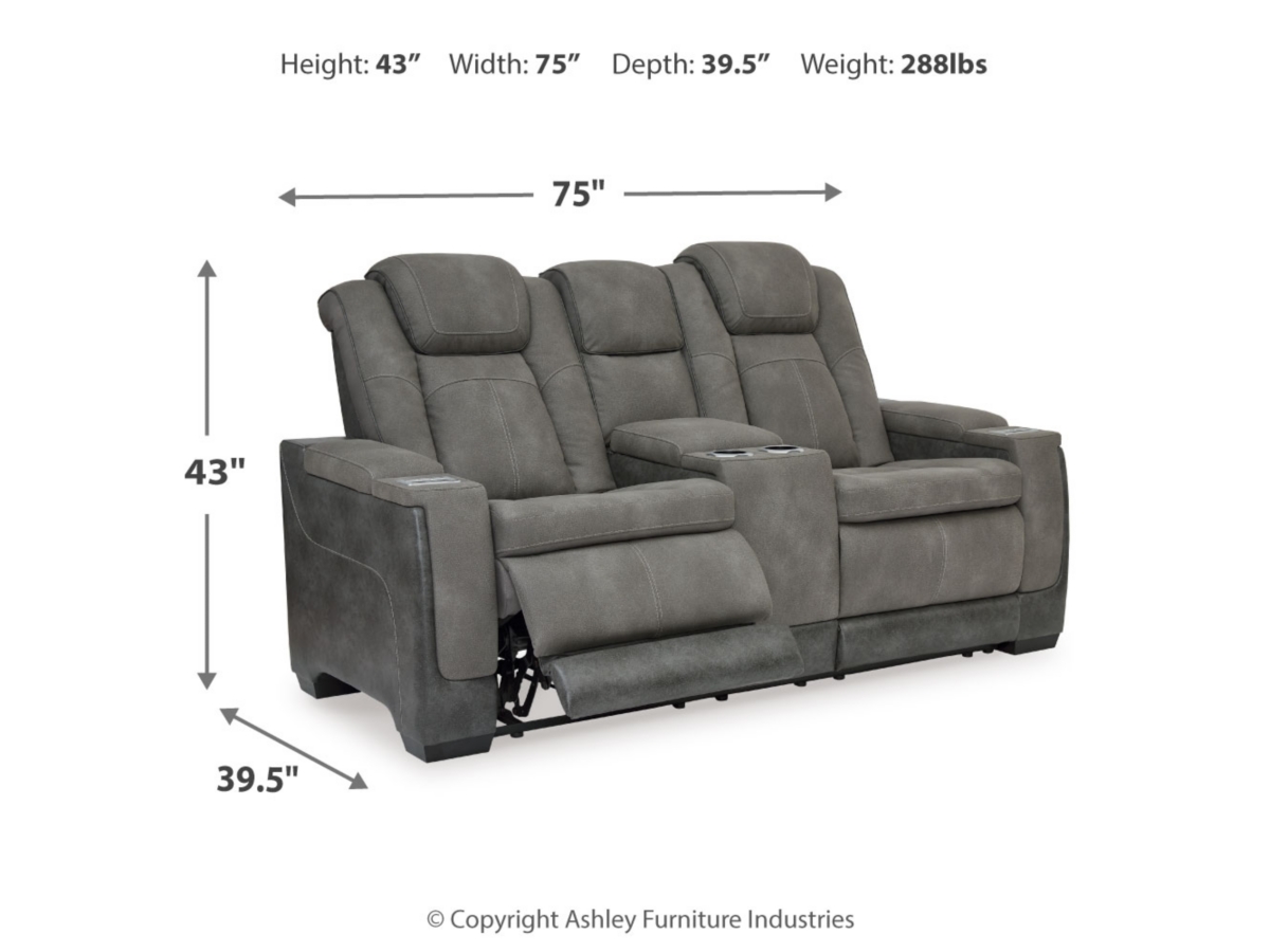Next-Gen DuraPella Performance Fabric Dual Power Reclining