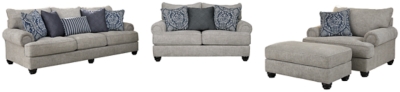 Morren Sofa, Loveseat, Chair and Ottoman, , large
