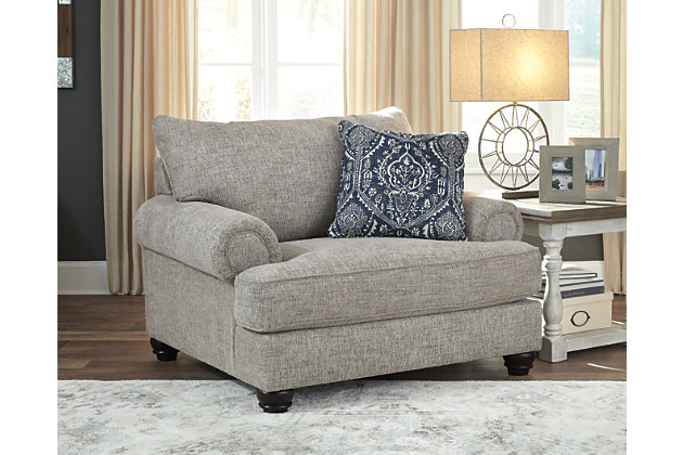 Morren Oversized Chair Ashley, Ashley Furniture Chair And A Half With Ottoman