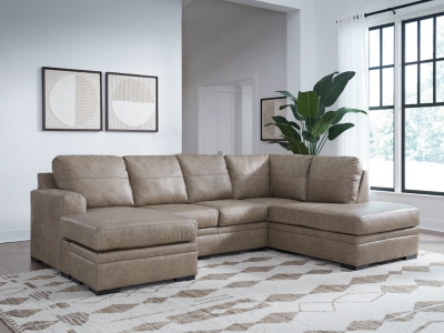 Amuleto 2-Piece Sectional with Chaise, Desert, rollover