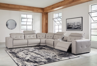 Oversized sectional discount sofas with recliners