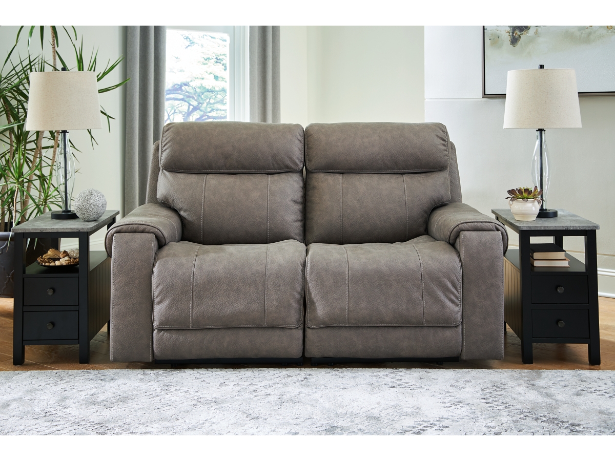 Starbot 2-Piece Dual Power Reclining Modular Loveseat | Ashley