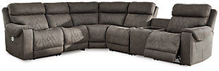 Hoopster 6-Piece Power Reclining Sectional, , large