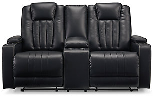 Center Point Reclining Loveseat with Console, , large