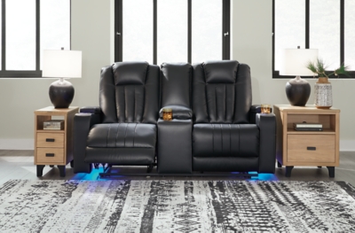 Center Point Reclining Loveseat with Console, , rollover
