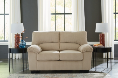 SimpleJoy Loveseat, Sand