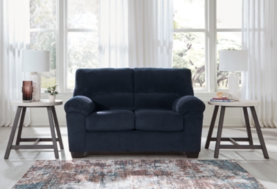 2420535 SimpleJoy Loveseat, Navy sku 2420535