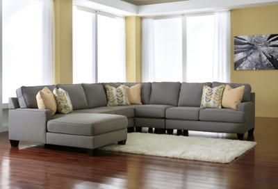 Chamberly 5 Piece Sectional With Chaise Ashley Furniture Homestore