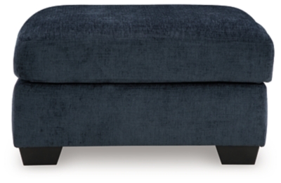 Aviemore Oversized Accent Ottoman, Ink, large