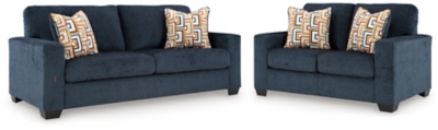Aviemore Sofa and Loveseat, Ink, large
