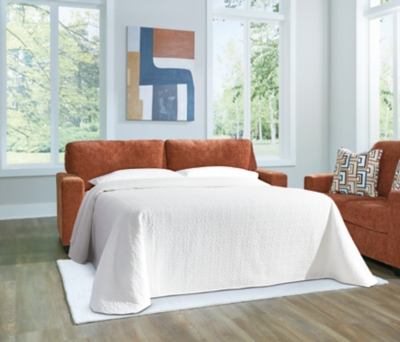 Aviemore Queen Sofa Sleeper, Spice, rollover