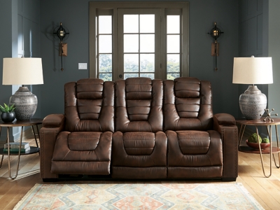 Owner's Box Power Reclining Sofa, , rollover