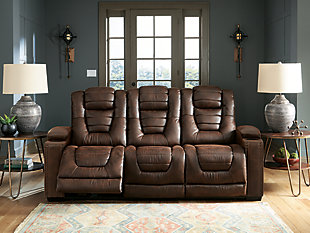 Owner's Box Power Reclining Sofa, , rollover