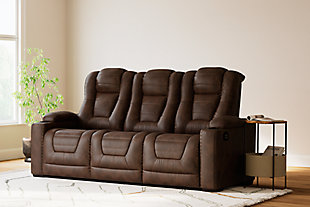Owner's Box Power Reclining Sofa, , rollover