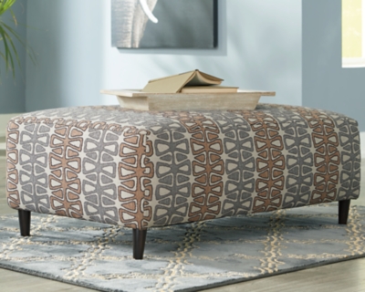 Flintshire Oversized Accent Ottoman, , rollover