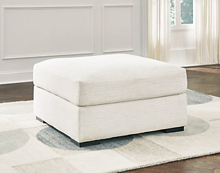 Accomplished Oversized Accent Ottoman, , rollover