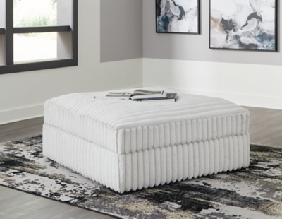 2590308 Stupendous Oversized Accent Ottoman, Alloy sku 2590308