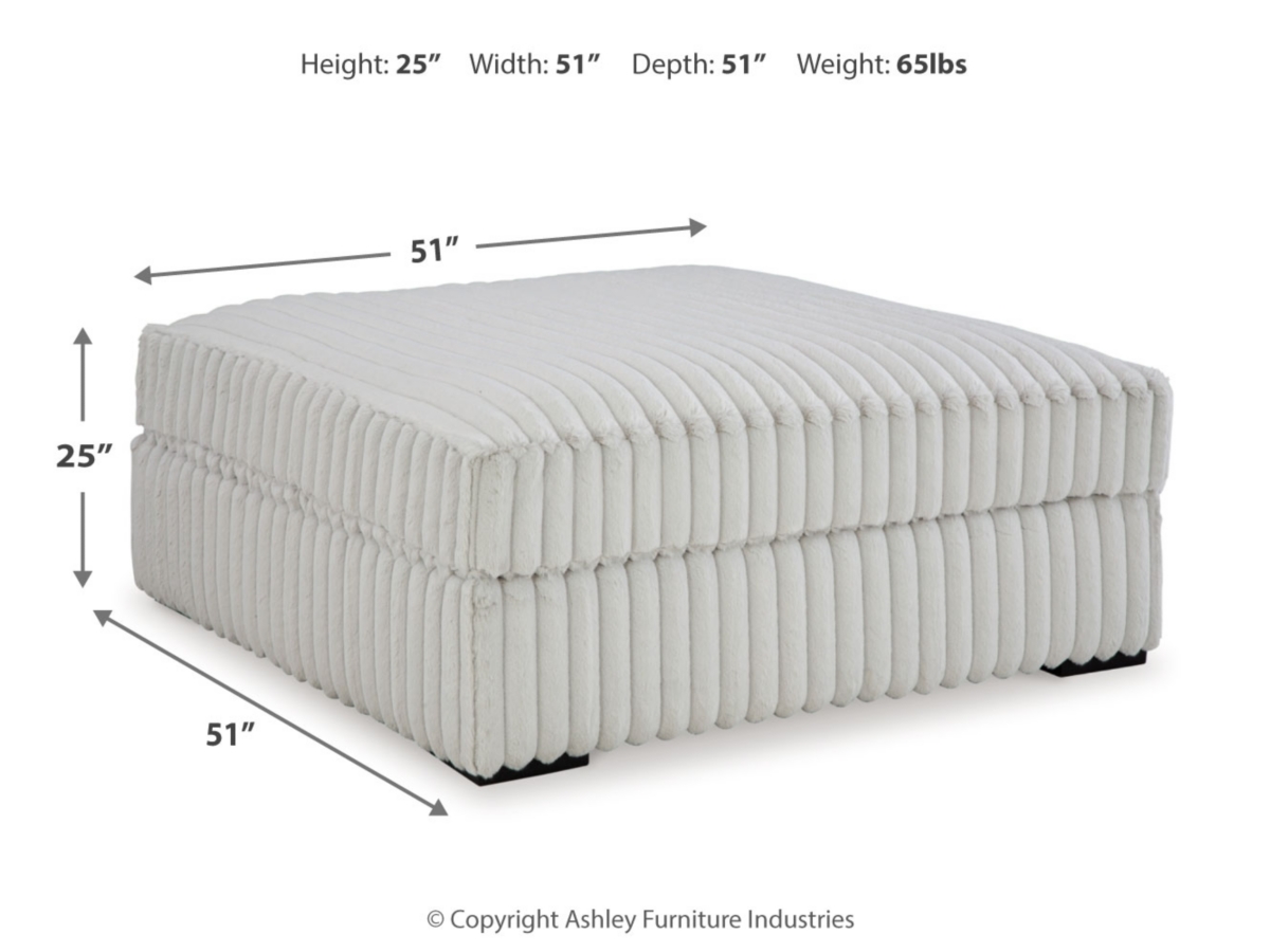 Ashley オットマン Edenfield Oversized Accent Ottoman | Ashley