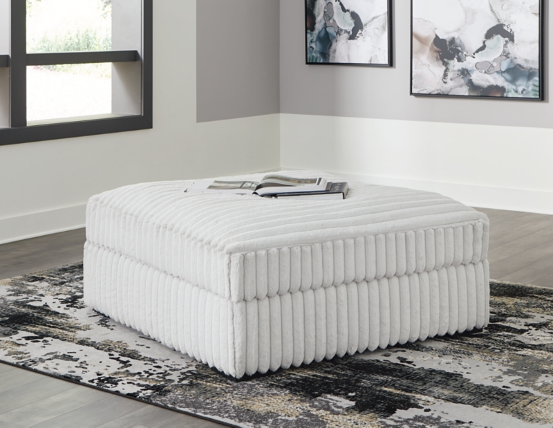 Stupendous Oversized Accent Ottoman – アシュレイ