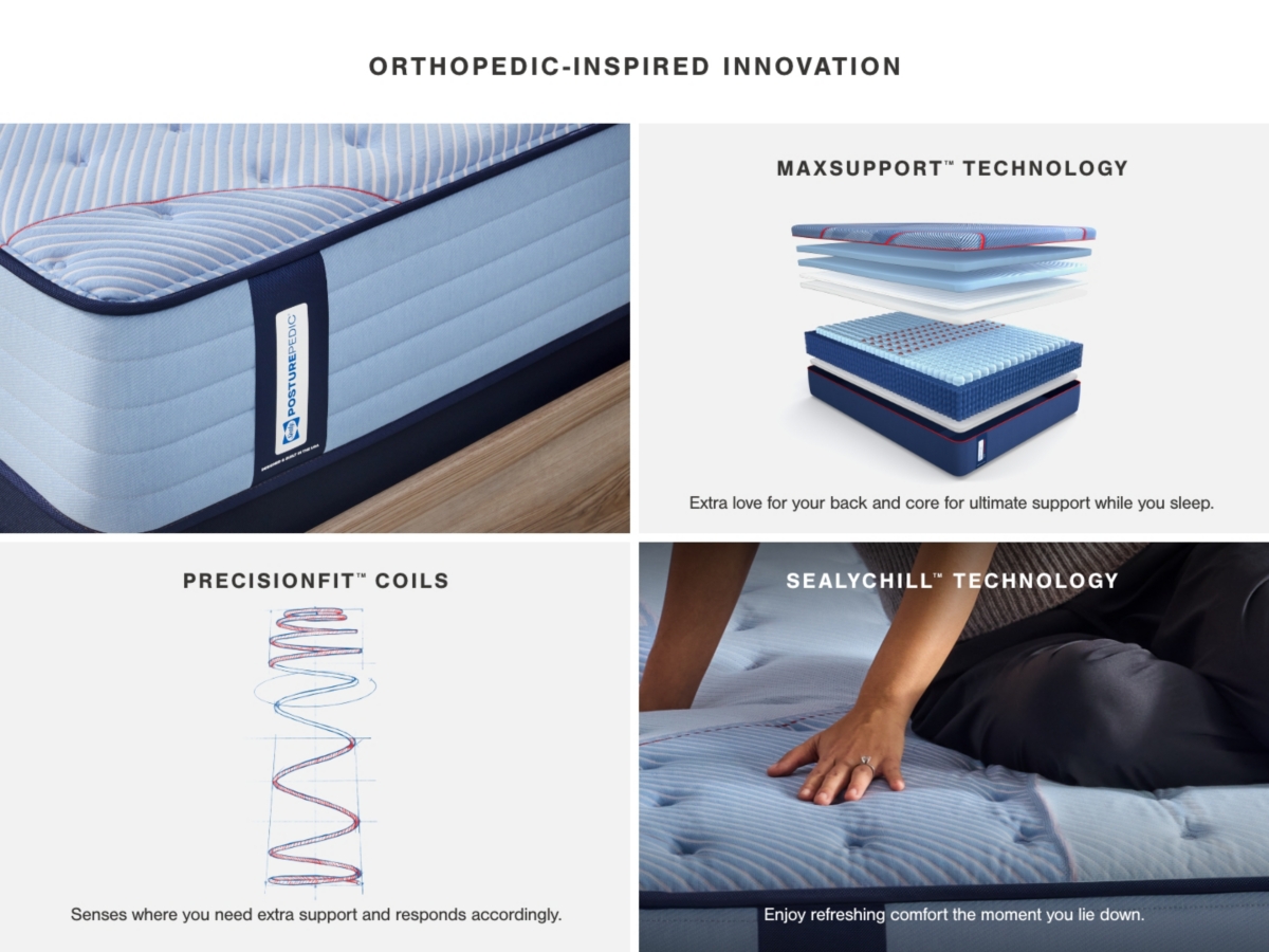 Sealy Posturepedic® Elite Brenham II Hybrid Firm King Mattress