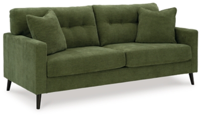 Ashley furniture green deals couch