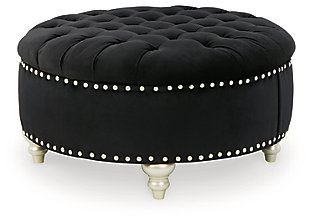 Harriotte Oversized Accent Ottoman, , large