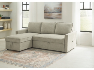 Yantis 2 Piece Storage Sleeper Sectional Ashley