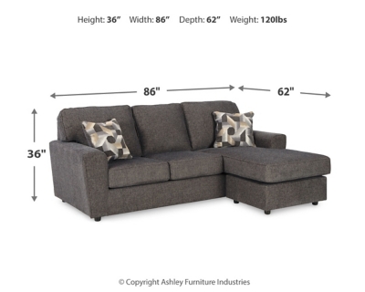 Cascilla Sofa Chaise Ashley