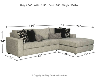 Ravenstone sectional store sleeper