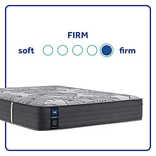 If that extra touch of support is just what you need for a sound night’s sleep, the Euclid Avenue ultra-firm foam king mattress is your dream destination. Rest assured, it aims to please with targeted support for your back and core provided by an extra-supportive gel memory foam placed in the middle of the mattress. Plus, you’ll benefit from more support for your whole body and pressure-relieving comfort with a unique coil design and additional memory foam–all topped with a refreshing cool-to-touch cover and an ultra-firm foam feel.Comfort level: ultra firm | 12" profile | ComfortLoft™ knit cover with Chill™ and AllergenProtect™  | SealyCool™ gel memory foam: cushioning memory foam with gel for additional flexible, durable support | Targeted support | SealySupport™ firm gel foam comfort layer | Response Pro™ encased coil system: hourglass-shape coils encased so each coil moves independently, for targeted support and reduced motion transfer | DuraFlex™ coil edge system: high-density, flexible coil border surrounding the mattress for better edge support, more usable sleep surface and durability | SealySupport™ foam | 8 VertiCalifornia handles | 10-year limited warranty | Note: purchasing mattress and foundation from two different brands may void warranty | State recycling fee may apply