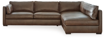 Kiessel 2-Piece Sectional, Chocolate, large